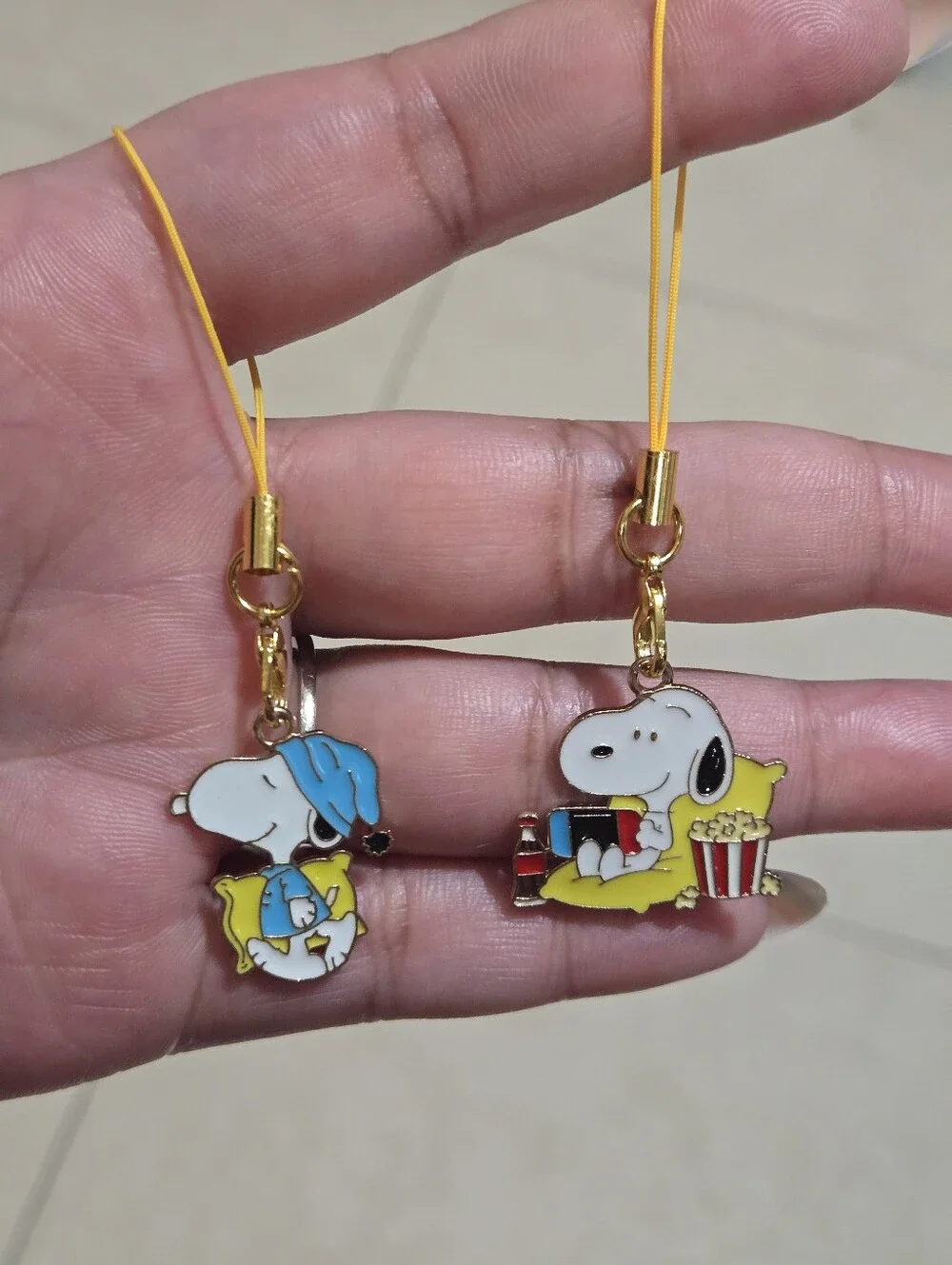 Peanuts: Snoopy Phone, Bag Charm Keychain